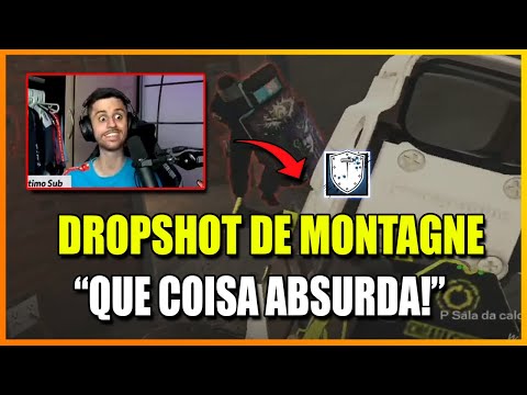 MONTAGNE DEU UM DROP ABSURDO QUE EVAPOROU O MAIA! QUE ISSO - R6 CLIPS