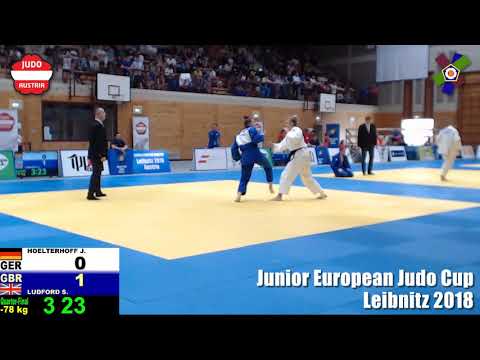 -78 kg Quarter-Final - HOELTERHOFF, Julie (GER) vs. LUDFORD, Shelley (GBR)