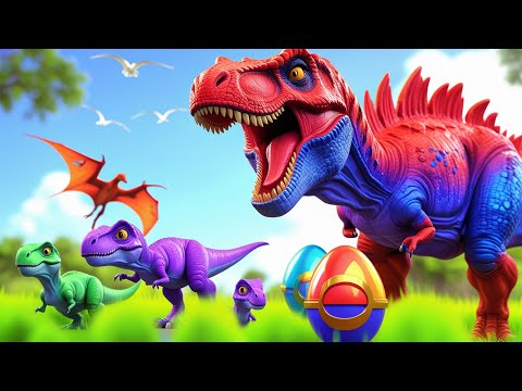 T-REX 1993 vs ALL CARNIVORES DINOSAURS BATTLE IN UNITED KINGDOM - Jurassic World Evolution 2