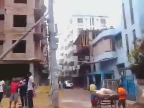 Nepal Earthquake on Camera 25 4 2015