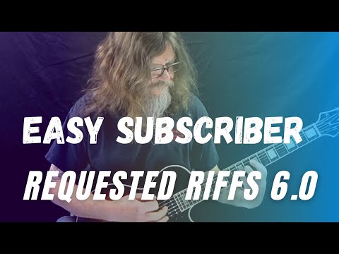 3 EASY Subscriber Requested Riffs 6.0 (Lynch Mob/Queensrÿche/Sammy Hagar)