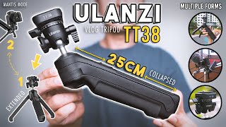 Ulanzi TT38 Review | 25CM Quick-Flip Vlogging Tripod
