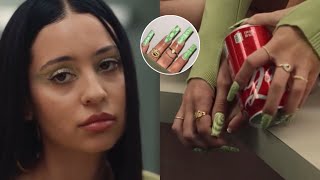 I recreated Maddy’s Nails from Euphoria + Storytime 💅🏼