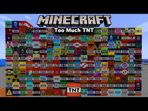 Too Much TNT Mod | Minecraft 1.21