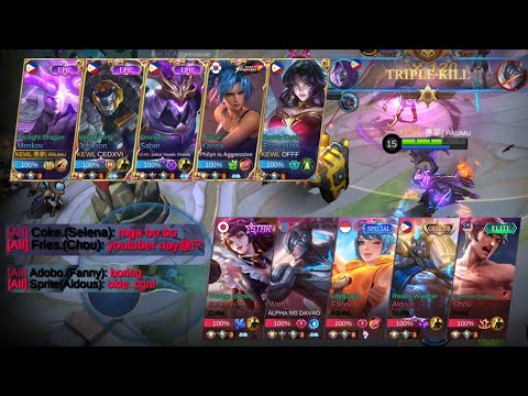 KEWL SQUAD 5 MAN SUPREME VS 5 MAN SUPREME TRASHTALKERS! THE CLASH OF SUPREMES! MLBB