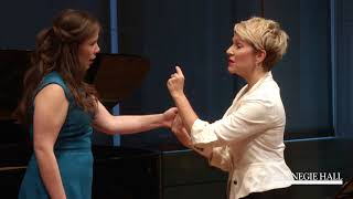 Joyce DiDonato Master Class October 2016: Mozart’s “Parto, ma tu ben mio” from La clemenza di Tito