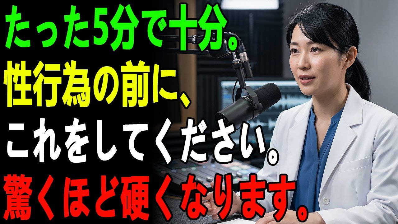 こうするか、性行為の前に温かいお湯に体を浸すだけで、最大の勃起を得られます！30年以上の経験を持つ泌尿器科医が伝える、より硬い勃起のための秘訣！｜人生の教訓 ｜長生きの知恵｜オーディオブック
