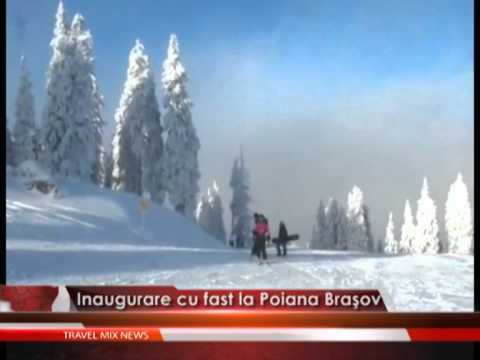 Inaugurare cu fast la Poiana Braşov