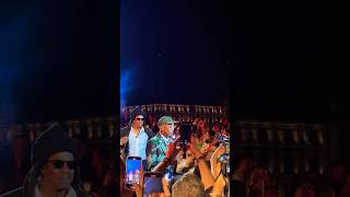 PHARRELL WILLIAMS &amp; JAY-Z ( Frontin’ )  OFFICIAL LIVE IN PARIS FRANCE