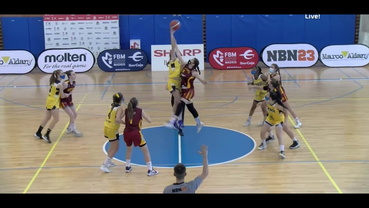 F4JuniorFem. REAL CANOE vs SHARP ALCOBENDAS - Por 3/4 puesto. Liga U18F FBMadrid 2021