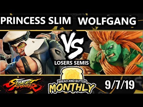 BnB 16 SFV - Princess Slim (Rashid) Vs. Wolfgang (Blanka) Street Fighter V Losers Semis