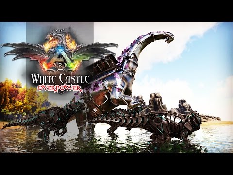 ARK OverPower White Castle EP20 - Bionic Titanossauro Dano Infinito!