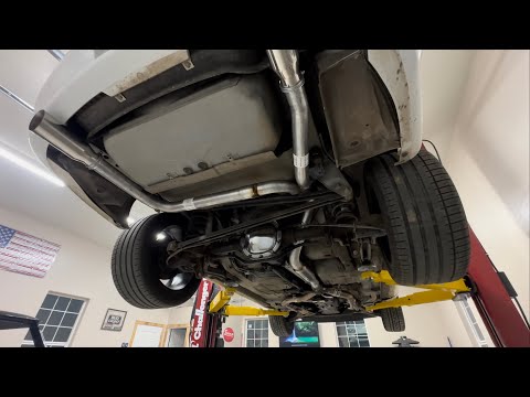 Installing SLP exhaust on 1LE Z28, If you want loud this is the exhaust for your 4th gen.