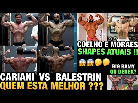 BALESTRIN VS CARIANI: SHAPES ATUAIS LADO A LADO - MORAES E COELHO ATUALIZAM + BIG RAMY VS DEREK
