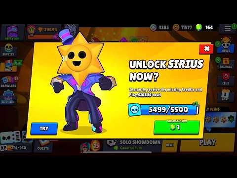 UNLOCK🗝️ NEW BRAWLER SIRIUS!!!!😱 ULTRA LEGENDARY GIFTS!!🎁😘 BRAWL STARS NEW UPDATE!!😛