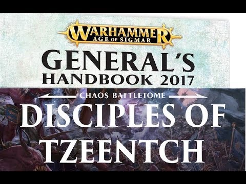 306: Unlocking Tzeentch w/Kaleb Walters - General's Handbook '17 Age of Sigmar Warhammer