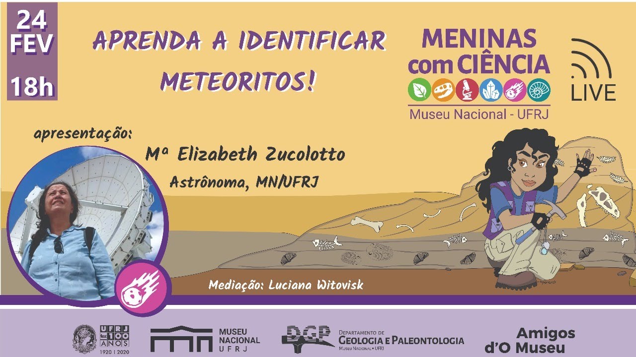 Título: Aprenda a identificar Meteoritos!