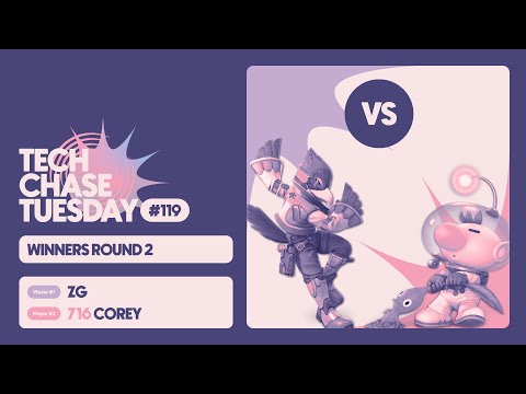 ZG (Falco/Fox) vs 716 | Corey (Olimar) | Winners Round 2 | Tech Chase Tuesday 119