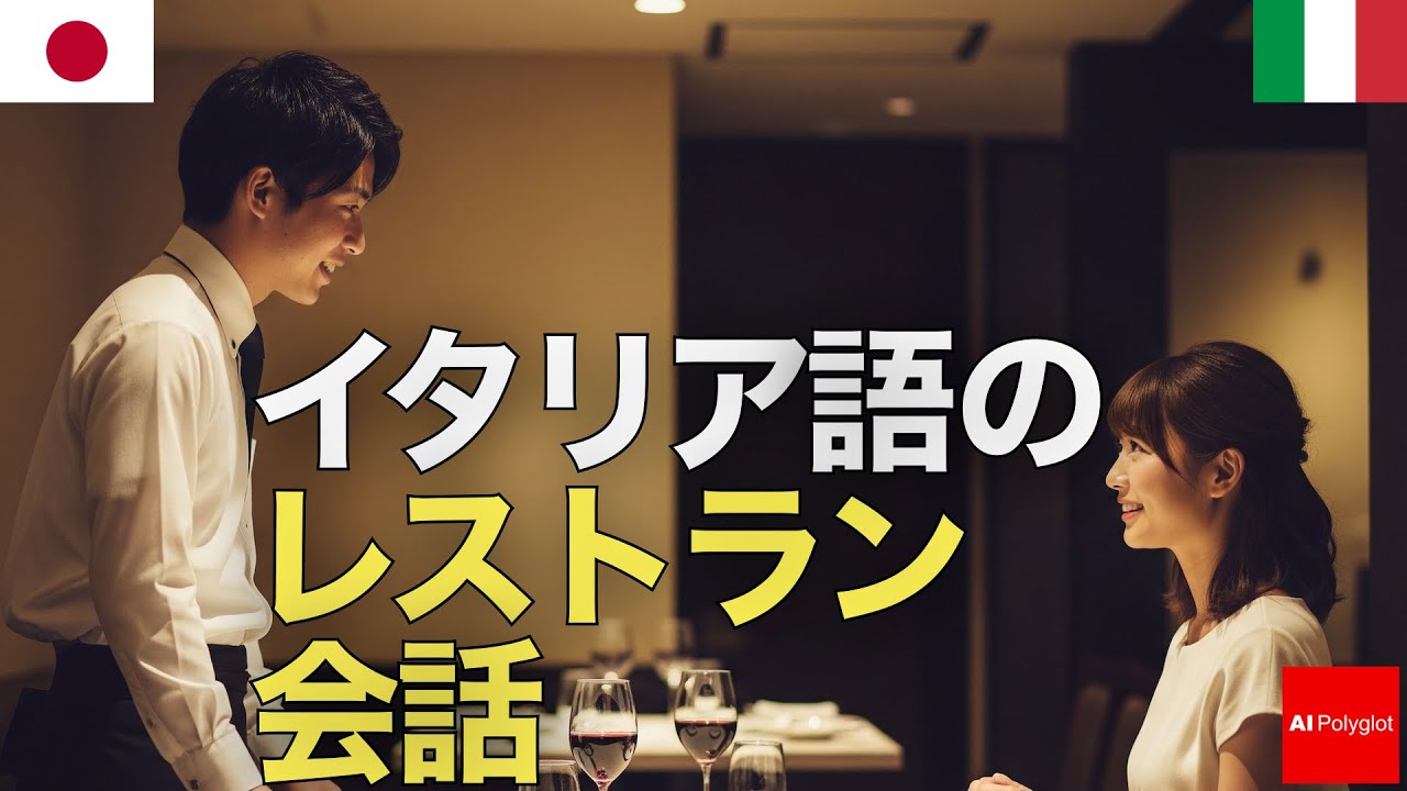 イタリア語のレストラン会話 | 聞き流し | リスニング episode artwork
