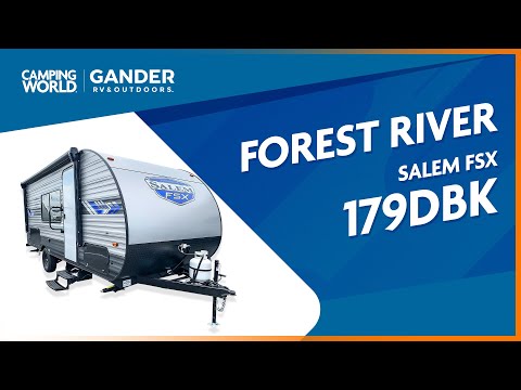 2022 Forest River Salem FSX 179DBK | Travel Trailer -...