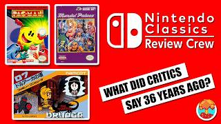 1990s Critics Review Pac-Man, Mendel Palace & The Tower of Druaga (Nintendo Classics Review Crew)