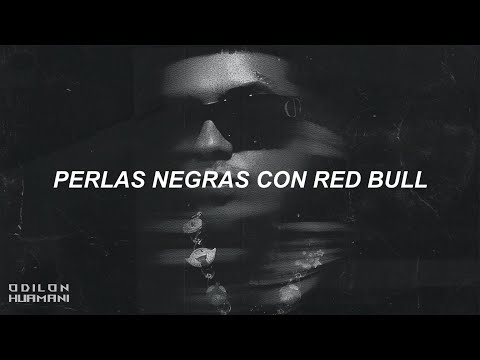 Natanael Cano, Gabito Ballesteros - Perlas Negras (Letra) Perlas negras con red bull