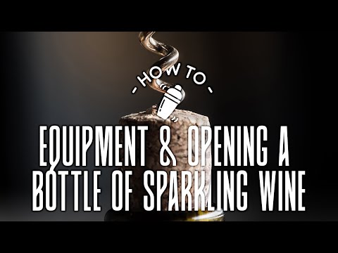 COMO FAZER: Equipamento de bar e abrir uma garrafa de espumante