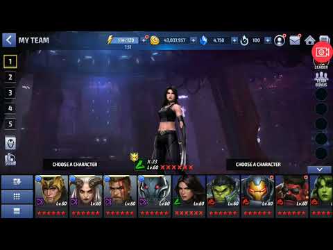 Shadowland Solo T1 X-23 vs Wasp Boss Rumble Floor 14 Marvel Future Fight