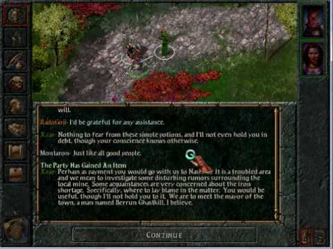 Let's Play Baldur's Gate: Part 9: Xzar and Montaron