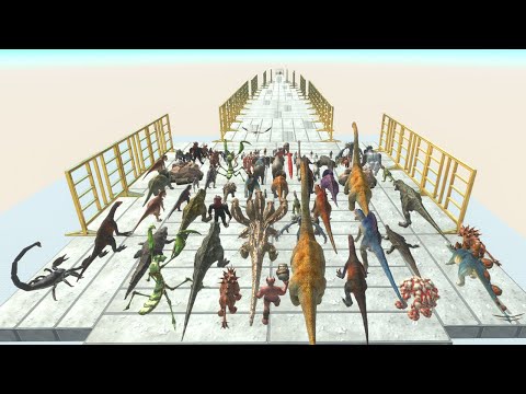 ALL Animal Run Kill Ghor Hammer - Animal Revolt Battle Simulator