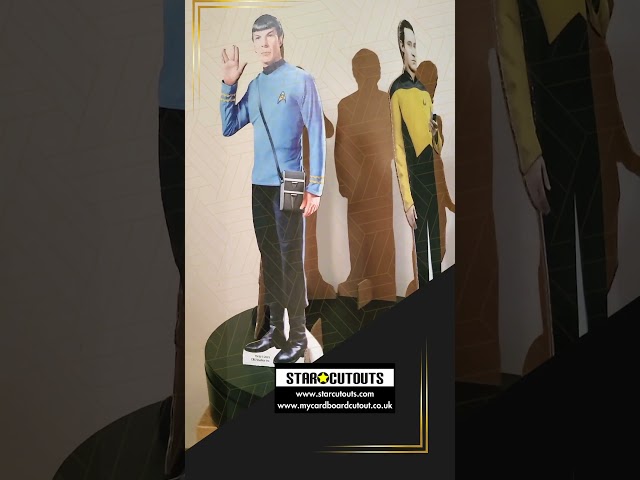 Vídeo relacionado con Star Cutouts SC4818 Scotty Star Trek - Recorte de cartón de tamaño Real de 175 cm, fanáticos de la Flota Estelar, Eventos de Ciencia ficción y Decoraciones de Fiesta