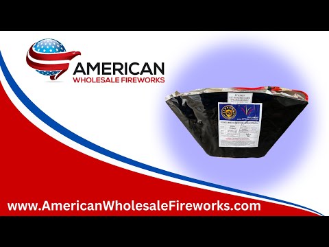 Slice - 5s Crackle Mines to Comets to Yellow Dahlia ... Available at American Wholesale Fireworks!