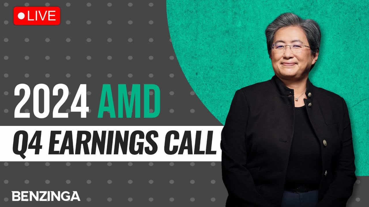 🔴 WATCH LIVE: Advanced Micro Devices Q4 2024 Earnings Call | $AMD