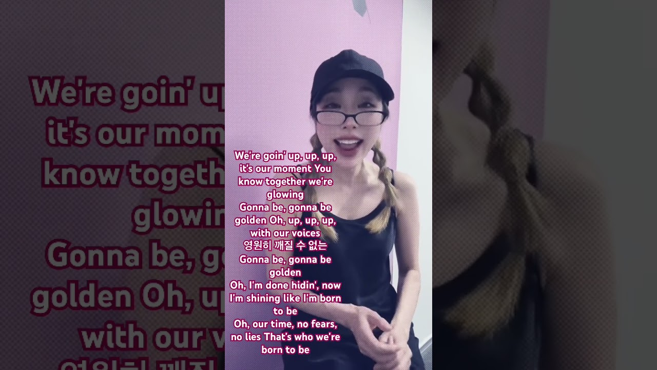 難！！「Golden」KPop Demon Hunters | Sony Animation #shortvideos #cover #kpop #practice