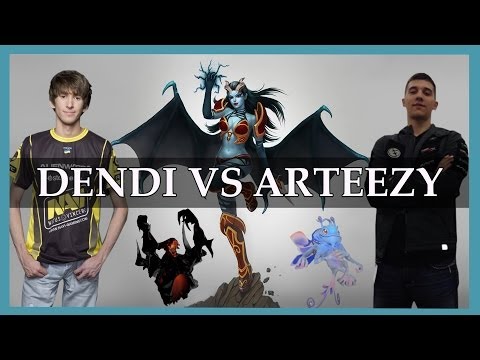Na`Vi.Dendi vs EG.Arteezy - BO3 Quarterfinal Full Series @ TI4 Solo Championship
