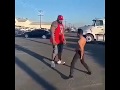 Small Man Tries To Fight 7 ft Tall Giant