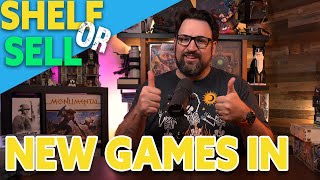 Shelf or Sell: New Games In the Collection