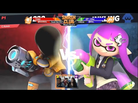 Smash Club #54 - C.Kaleb (Pac-Man, Mii Gunner) vs Aliluc (Inkling) - Winners Round 3