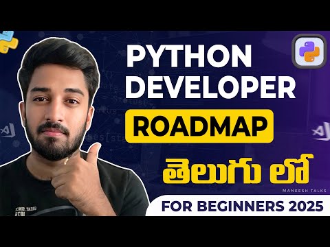 Python Developer Roadmap Telugu How To Start Python Coding