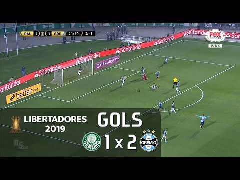 Gols - Palmeiras 1 x 2 Grêmio - Libertadores 2019