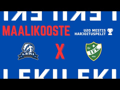 LeKi - GrIFK U20 Mestis 12.8.2023