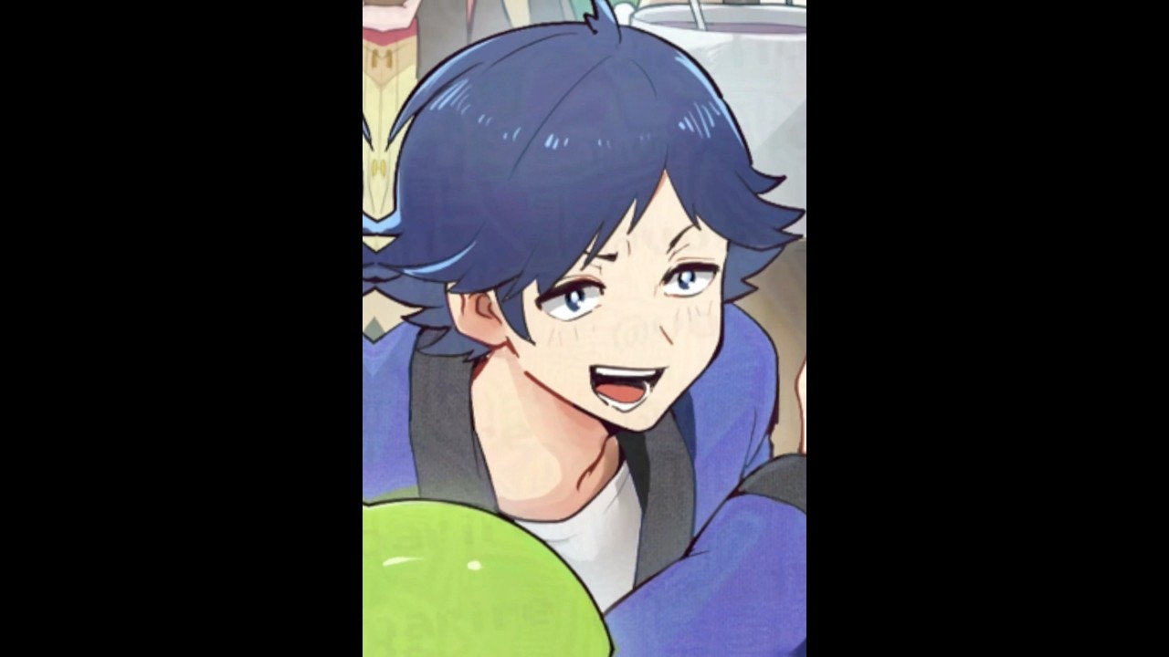 🟢👓『新年一発目、真剣勝負！！』↕️⚾️ #イラスト #イラストメイキング #fanart