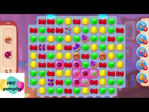 Homescapes level 58 | VMQ gameplay