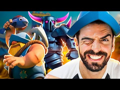 USEI O MAIS NOVO E MELHOR COMBO DO CLASH ROYALE!