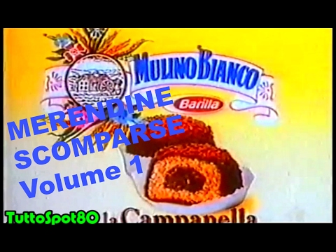 10 Spot di MERENDINE anni '80 '90 FUORI COMMERCIO - Volume 1