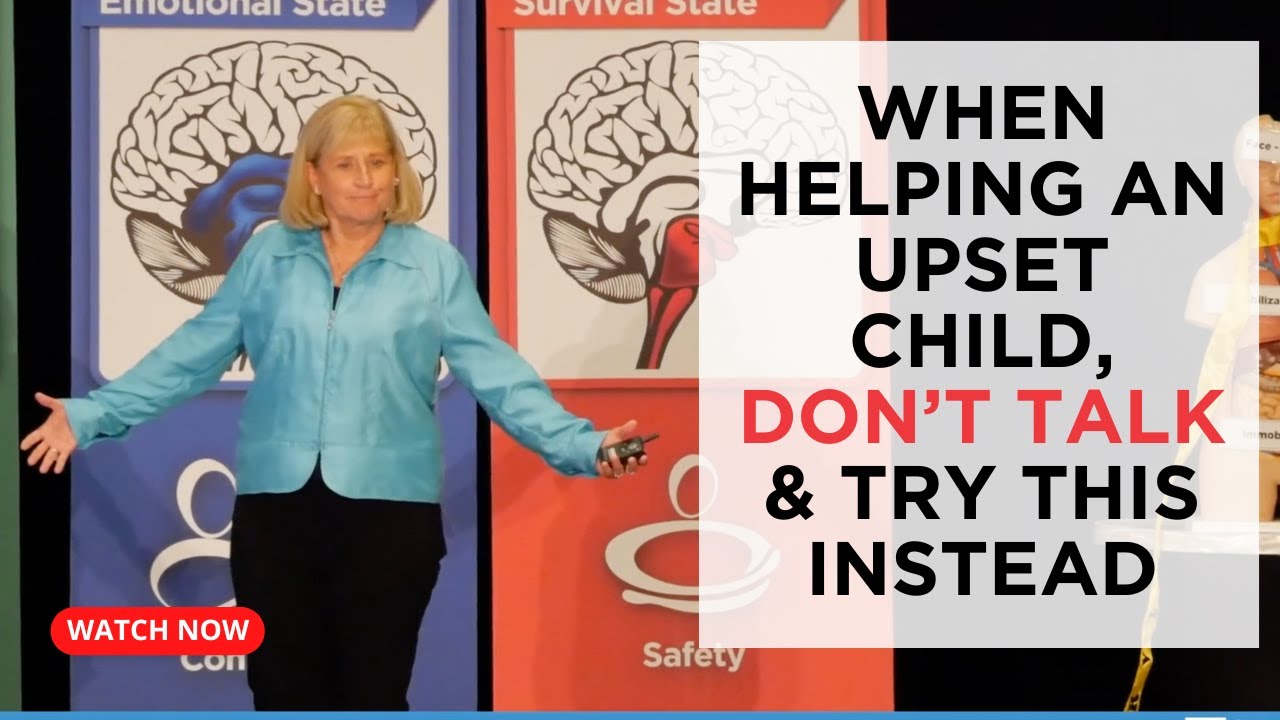 When Helping An Upset Child, Don’t Talk & Try This Instead