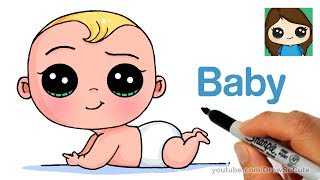 How to Draw a Baby Easy  The Boss Baby