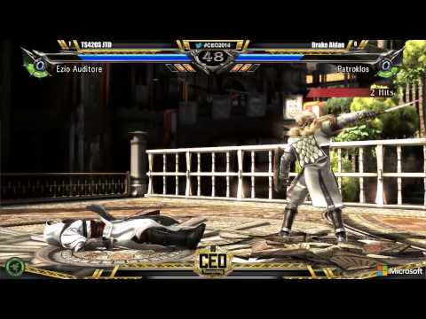 CEO 2014 Soul Calibur V Top 8 Jimbonator vs Drake Aldan