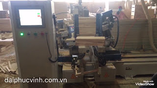 MÁY PHAY MỘNG DƯƠNG 2 ĐẬU CNC, NẠP PHÔI TỰ ĐỘNG