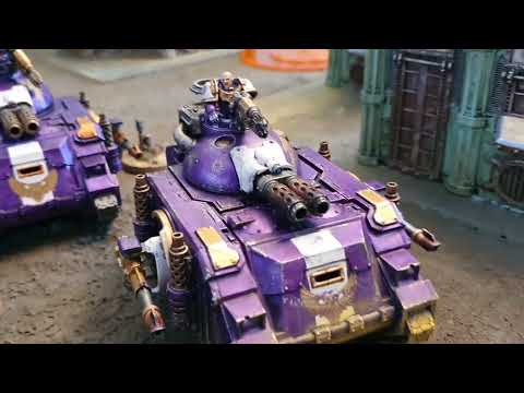 Ruperts III Legion v Peter's XVIII Legion led by Vulkan. Horus Heresy V2 battle report